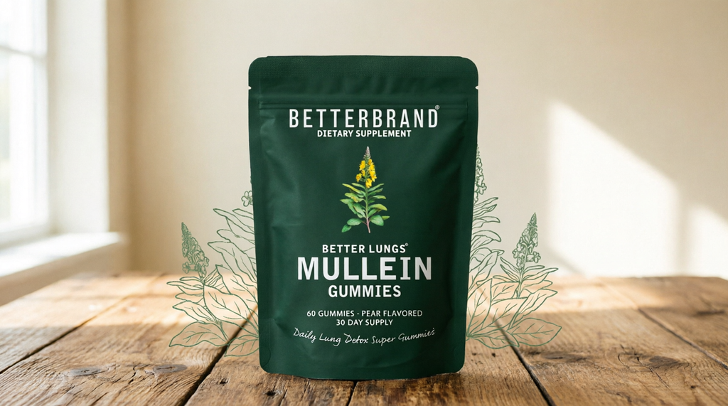 Gomitas de Mullein sabor pera, 60 unidades