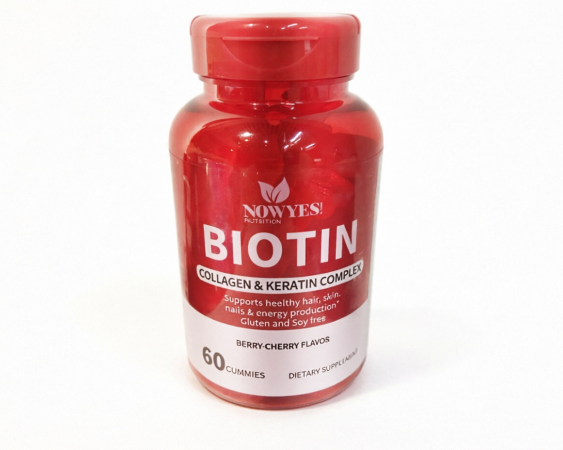 Biotina con Colágeno y Queratina - NOWYES