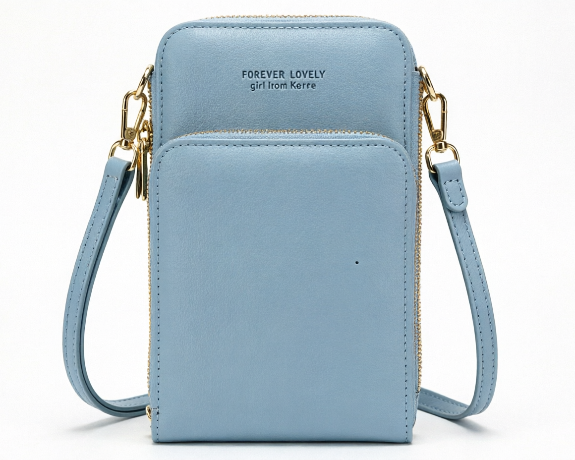 CARTERA DE TIRANTES AESTHETIC - CELESTE