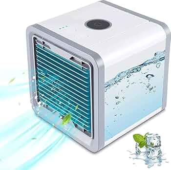 Abanico de Aire Frío Portátil – Ventilador Personal Recargable