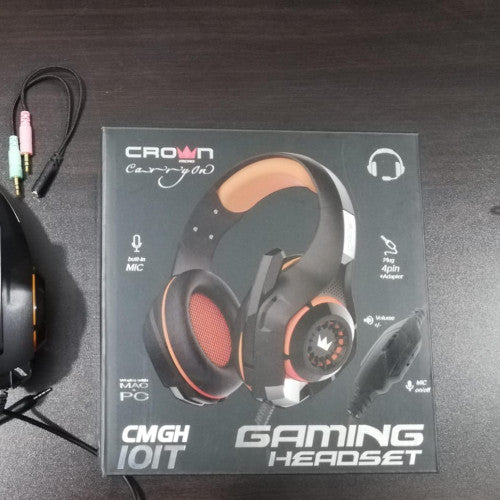 Auriculares Gamer CROWN CMGH-101T