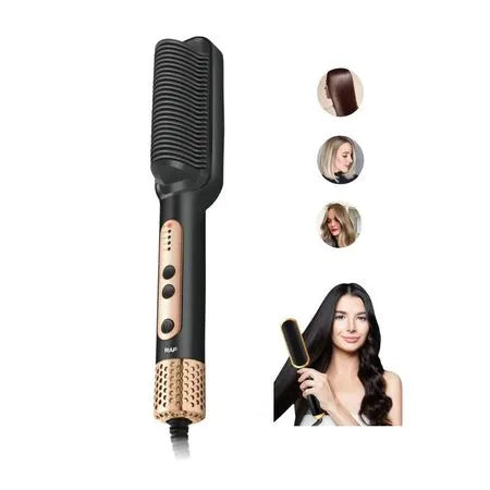 Cepillo Alisador Calentador para Cabello